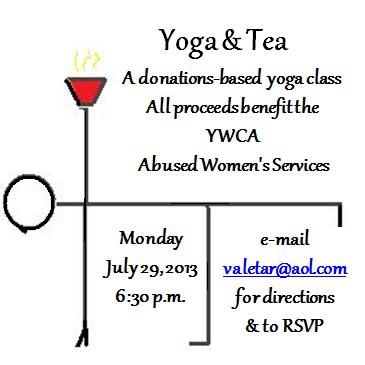yoga & Tea July 2013 Invite